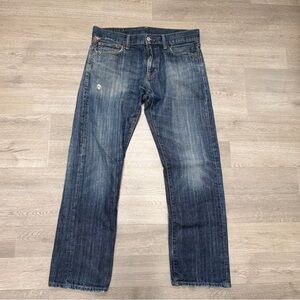 Denim & Supply Ralph Lauren Faded Blue Straight Jeans Size 34x30